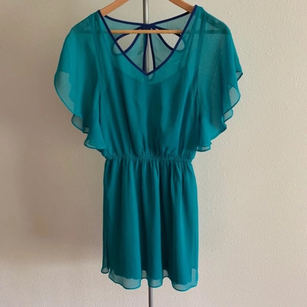 Express cutout back dress